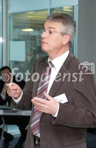 Bilanzmedienkonferenz Goldbach Media AG. Bild: Klaus Kappeler, Chief Executive Officer (CEO) der Goldbach Media AG