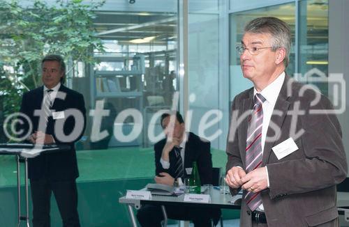 Bilanzmedienkonferenz Goldbach Media AG. Bild: Klaus Kappeler, Chief Executive Officer (CEO) der Goldbach Media AG