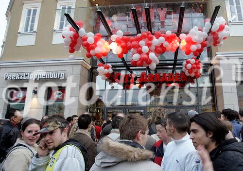 Eröffnung der neue Peek & Cloppenburg Filiale in City Arkaden Klagenfurt 

