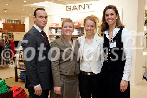 Pressegespräch und Presseführung in neuer Peek & Cloppenburg Filiale in City Arkaden Klagenfurt anlässlich bevorstehender Eröffnung
vl:  Johannes Regensburger, Sonja Heidemann (Storemanager), Kristina Logemann und  Kerstin Pooth (PR P&C)
