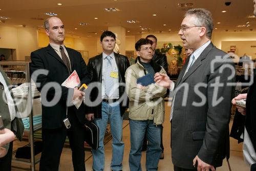 Pressegespräch und Presseführung in neuer Peek & Cloppenburg Filiale in City Arkaden Klagenfurt anlässlich bevorstehender Eröffnung
Bild: Pressegespräch
