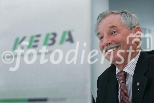 (C) fotodienst/Paul Hamm GmbH - Linz 16.03.2006 - KEBA - Personelle Änderungen im Vorstand und internationaler Grossauftrag - Pressegespräch KEBA AG. FOTO v.l.: Karl KLETZMAIER (Aufsichtsrat KEBA AG)