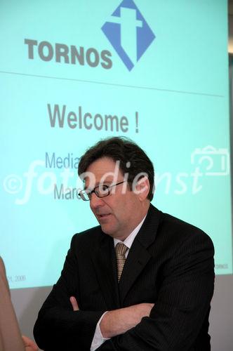 (C) fotodienst/ Marco Frauchiger - Biel 21.03.2006 – Bilanz-Medienkonferenz - Tornos Holding AG im Hotel Continental. Die Tornos-Gruppe bestätigt ihren Erfolg.  FOTO: Philippe Maquelin (COO / CFO).