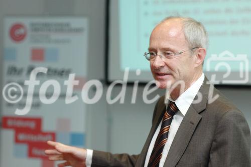 (c) Fotodienst / Daniel K. Gebhart - AustriaPro (WKO) veranstaltet den AustriaPro Exptertentag 2006 in Kooperation mit dem 2nd eBusiness Day der Österreichischen Computer Gesellschaft (OCG) - FOTO: DI Rudolf Bauer