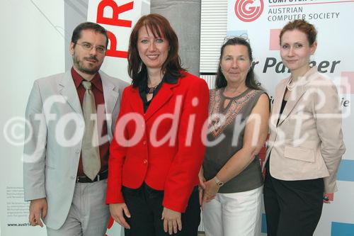 (c) Fotodienst / Daniel K. Gebhart - AustriaPro (WKO) veranstaltet den AustriaPro Exptertentag 2006 in Kooperation mit dem 2nd eBusiness Day der Österreichischen Computer Gesellschaft (OCG) - FOTO: -, Alexandra Sladek, Ursula Schinner, Mag. Christine Haas