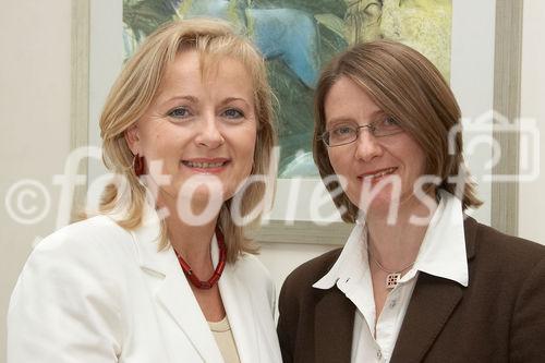 (C) fotodienst/Anna Rauchenberger - Wien 18.09.2006 - FOTO v.l.: Manuela Vollmann (Geschäftsführerin abz.austria) und Helene Schrolmberger (Geschäftsführerin abz.austria).