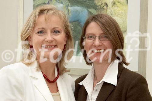 (C) fotodienst/Anna Rauchenberger - Wien 18.09.2006 - FOTO v.l.: Manuela Vollmann (Geschäftsführerin abz.austria) und Helene Schrolmberger (Geschäftsführerin abz.austria).