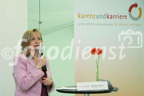 (C) fotodienst/Anna Rauchenberger - Wien 20.03.2006 - Vortrag und Diskurscafé: Was lockt die neuen Väter an den Herd? FOTO: Mag. Manuela Vollmann (GF abz.austria).