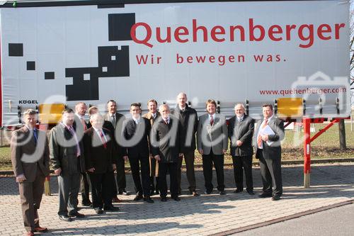 'Spatenstich 07-04-2006 - Quehenberger baut neues Logistikzentrum in Enns':  - Foto: www.iManufaktur.at