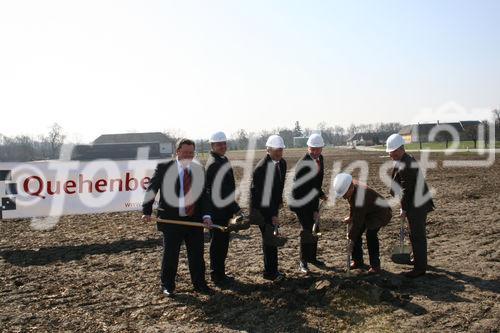 'Spatenstich 07-04-2006 - Quehenberger baut neues Logistikzentrum in Enns':  - Foto: www.iManufaktur.at