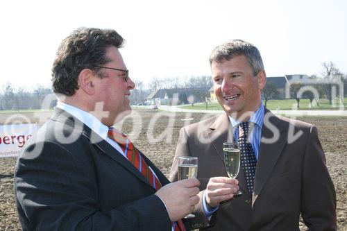 'Spatenstich 07-04-2006 - Quehenberger baut neues Logistikzentrum in Enns':  - Foto: www.iManufaktur.at