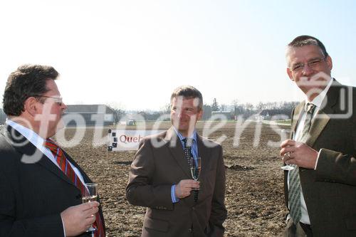 'Spatenstich 07-04-2006 - Quehenberger baut neues Logistikzentrum in Enns':  - Foto: www.iManufaktur.at