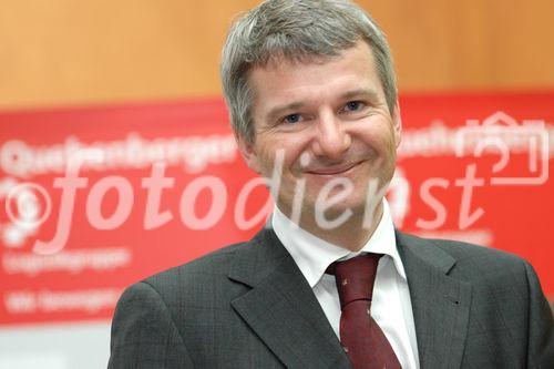 (c) Fotodienst / Daniel K. Gebhart - Quehenberger Logistik AG & Co KG: Jahres Pressekonferenz - Foto: Klaus Hrazdira (Vorstandsvorsitzender)