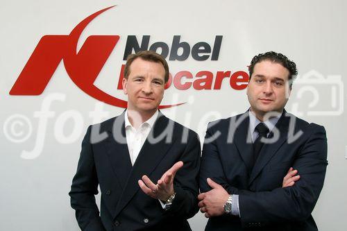 (C) fotodienst/Anna Rauchenberger - Wien 27.03.2006 - FOTO: Daniel J. Novacek (Geschäftsführer Nobel Biocare Österreich) und Michael A. Dörle (Activity & Key Account Manager Austria, Nobel Biocare).