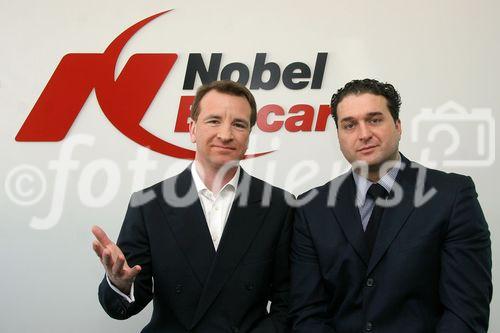 (C) fotodienst/Anna Rauchenberger - Wien 27.03.2006 - FOTO: Daniel J. Novacek (Geschäftsführer Nobel Biocare Österreich) und Michael A. Dörle (Activity & Key Account Manager Austria, Nobel Biocare).