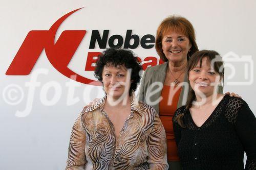 (C) fotodienst/Anna Rauchenberger - Wien 27.03.2006 - FOTO v.l.: Michaela Przybylski, Margit Zak, Sonja Amschl (Team Nobel Biocare).