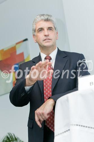 Volksbank International AG - Pressekonferenz, Foto: Vorstandsvorsitzender Dr. Friedhelm Boschert