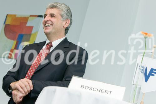Volksbank International AG - Pressekonferenz, Foto: Vorstandsvorsitzender Dr. Friedhelm Boschert