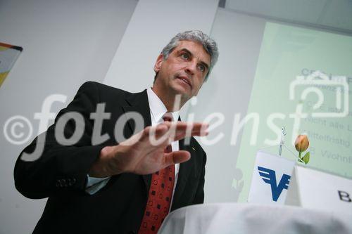 Volksbank International AG - Pressekonferenz, Foto: Vorstandsvorsitzender Dr. Friedhelm Boschert