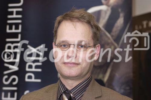 Stiftung Pfizer Forschungs-Preis verleiht in Zuerich Preise 2007 fuer Medizin. Bild: Preistraeger aus St. Gallen, PD Dr. Peter Ammann