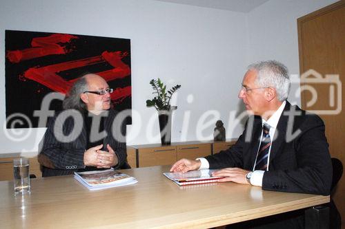 Interviewtermin mit Rechtanwalt Dr. Andreas Brandner für die Zeitung Anwalt Aktuell