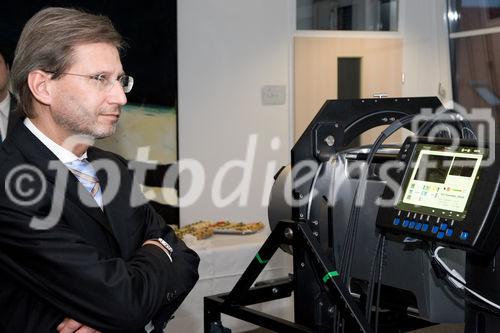 BM Johannes Hahn im Gespräch