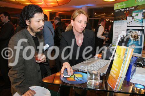 (C) fotodienst/Anna Rauchenberger - Wien 29.01.2007  - Produkt-Launch 'Windows Vista' und '2007 Microsoft Office System' sind nun auch für Privatanwender und Kleinunternehmen erhältlich. FOTO: Produktpräsentation 'Windows Vista' und '2007 Microsoft Office System'.