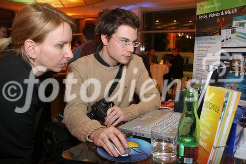 (C) fotodienst/Anna Rauchenberger - Wien 29.01.2007  - Produkt-Launch 'Windows Vista' und '2007 Microsoft Office System' sind nun auch für Privatanwender und Kleinunternehmen erhältlich. FOTO: Produktpräsentation 'Windows Vista' und '2007 Microsoft Office System'.