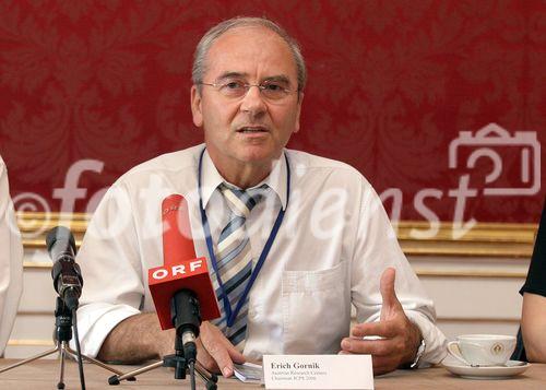 (C) fotodienst/Anna Rauchenberger - Wien 25.07.2006 - Die Konferenz gibt einen Überblick über die neuesten Entwicklungen auf dem Gebiet der Halbleitertechnologie. FOTO: Erich Gornik (Austrian Research Centers, Chairman ICPS 2006).