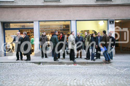 Dachgleichenfeier der Wohnbauvereinigung für Privatangestellte, Österleingasse 3, 1150 Wien, Foto: Gäste