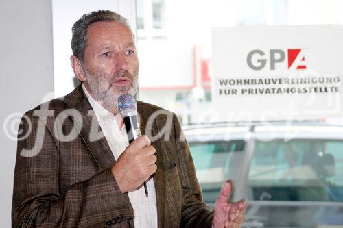 (c) fotodienst/Dan Carabas - Wien 01.07.08 - Feierliche Schlüsselübergabe der Wohnbauvereinigung für Privatangestellte - FOTO: Bezirksvorsteher-Stv. Herr Josef Kaindl