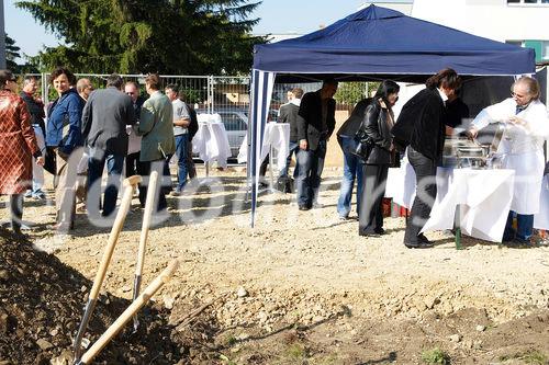 (c) fotodienst/Dan Carabas - Wien 24.09.07 - WBV -  Feierlichkeit zum Spatenstich Welingergasse 7
