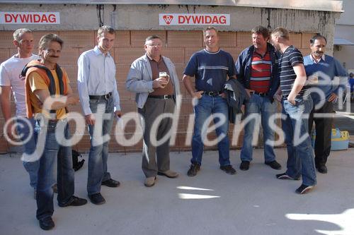 Gleichenfeier der neuen Wohnhausanlage in Purkersdorf