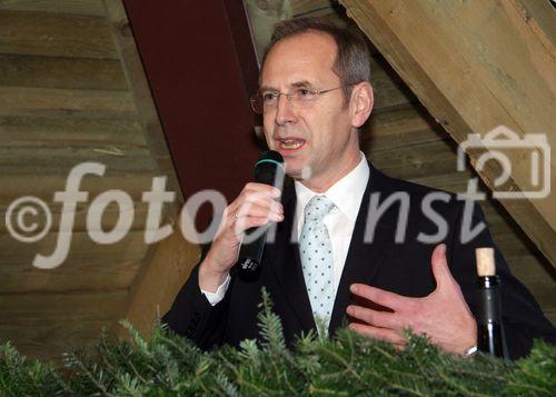 (C) fotodienst/Anna Rauchenberger - Wien 17.01.2007  - Gleichenfeier der Wohnhausanlage in der Diefenbachgasse, 1150 Wien. 