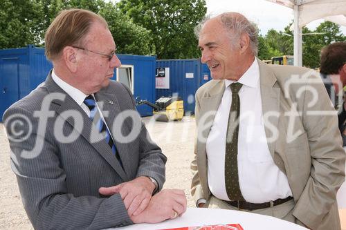 (C) fotodienst/Anna Rauchenberger - Wien, am 26.05.2009 - Heute wurde der Spatenstich der Wohnhausanlage Wien 22., Erzherzog-Karl-Straße 195-201 / Lavaterstraße 5 zum 'Quartier Verts' gefeiert. 