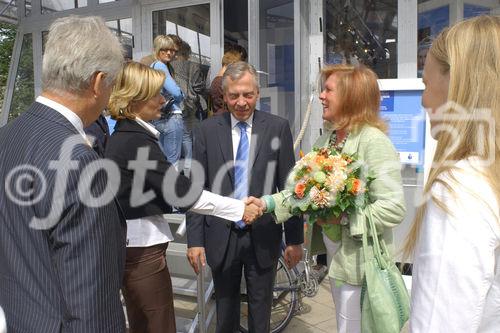 Gesundheitsministerin Maria Rauch-Kallat im 