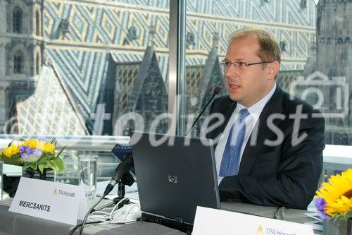 (C) Fotodienst/Anna Rauchenberger - Wien 06.07.2007 - Ein Drittel der Branche blickt skeptisch in die Zukunft. Systematische Finanzplanung ist für viele noch ein 'Fremdwort'. FOTO: Andreas Leitgeb (Consultant, Prokurist, TPA Horwath).