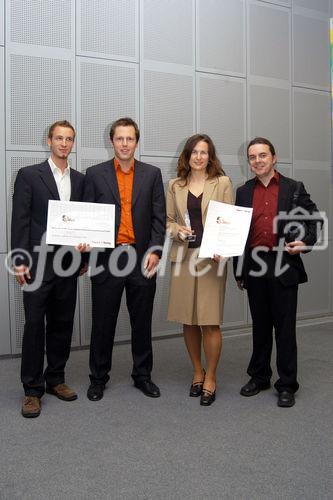 (C)fotodienst/Mag. Daniel Katzinger - Wien 05.10.2006,Heute fand im Festsaal der Telekom Austria die Preisverleihung des vom  Report Verlag initiierte ebiz egovernment award 2006 statt. Foto: 2. Platz Wien Firma METAMAGIX