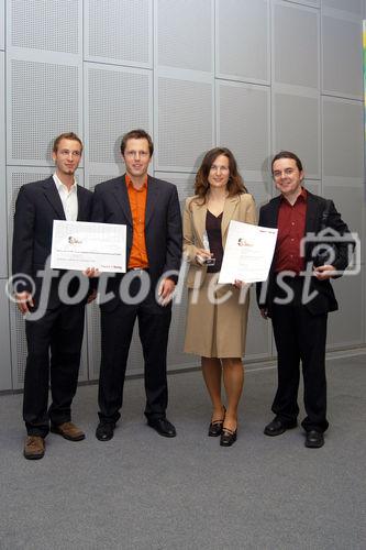 (C)fotodienst/Mag. Daniel Katzinger - Wien 05.10.2006,
Heute fand im Festsaal der Telekom Austria die Preisverleihung des vom  Report Verlag initiierte ebiz egovernment award 2006 statt. 
Foto: 2. Platz Wien Firma METAMAGIX