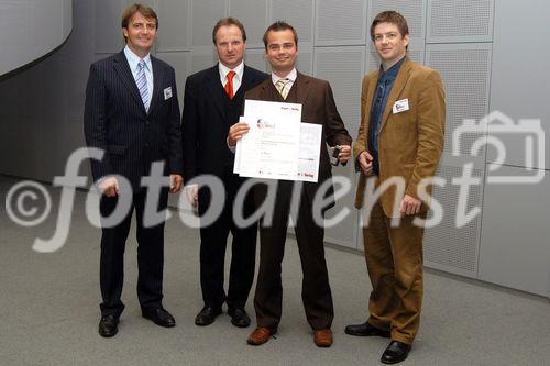 (C)fotodienst/Mag. Daniel Katzinger - Wien 05.10.2006,
Heute fand im Festsaal der Telekom Austria die Preisverleihung des vom  Report Verlag initiierte ebiz egovernment award 2006 statt. 
Foto: 3.Platz O.Ö. Firma BAUERNFEIND