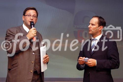 (C)fotodienst/Mag. Daniel Katzinger - Wien 05.10.2006,Heute fand im Festsaal der Telekom Austria die Preisverleihung des vom  Report Verlag initiierte ebiz egovernment award 2006 statt. Foto v.l.: Christian Rupp (Bundeskanzleramt, Plattform 