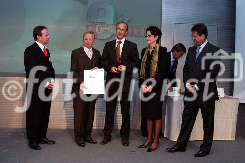 (C)fotodienst/Mag. Daniel Katzinger - Wien 05.10.2006,
Heute fand im Festsaal der Telekom Austria die Preisverleihung des vom  Report Verlag initiierte ebiz egovernment award 2006 statt. 
Foto: 1. Platz Wien, Firma BUNDESBESCHAFFUNGS GMBH