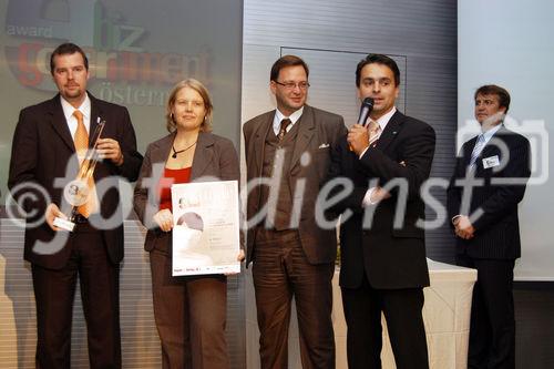 (C)fotodienst/Mag. Daniel Katzinger - Wien 05.10.2006,
Heute fand im Festsaal der Telekom Austria die Preisverleihung des vom  Report Verlag initiierte ebiz egovernment award 2006 statt. 
Foto:2.Platz Bundessieger Firma ICOMEDIAS