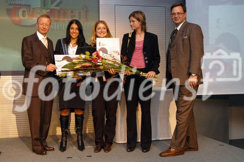 (C)fotodienst/Mag. Daniel Katzinger - Wien 05.10.2006,
Heute fand im Festsaal der Telekom Austria die Preisverleihung des vom  Report Verlag initiierte ebiz egovernment award 2006 statt. 
Foto: 1. Platz Bundessieger Firma BBT BRENNER BASISTUNNEL