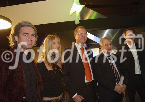 Geschäftsführung v.li n re. Andreas und Claudia Hierzer (XAL), DI Eduard Wünscher (KANPP), DI karl Freudelsperger (KANPP), Mag.Michalel Engel (GF XAL)