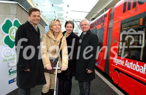 Mag.Friedrich Poppmeier, Verkekerslandesrätin Mag.Kristina Edlinger-Ploder, Mag.Edith Münzer, Mag.Paul Malina Altzinger