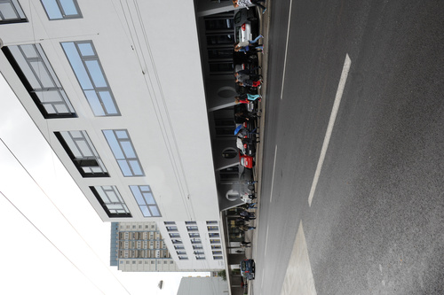 BRG Linz, Hamerlingstraße 18: Fotoreportage vom ersten Schultag im erweiterten und sanierten Schulgebäude