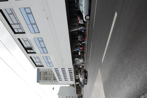 BRG Linz, Hamerlingstraße 18: Fotoreportage vom ersten Schultag im erweiterten und sanierten Schulgebäude