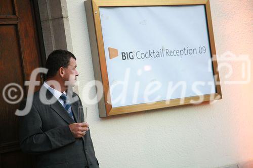 fotodienst/ Martina Draper; Am Mittwochabend, dem 2. September 09, feierte die österreichische Immobilienbranche bei der bereits dritten 'Cocktail Reception' der Bundesimmobiliengesellschaft (BIG) im Wiener Arsenal.