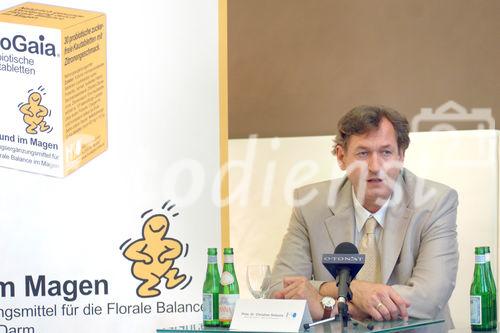 Lactobacillus reuteri Protectis, die natürliche probiotische Nahrungsergänzung. Foto: Prim.Dr.Christian Sebesta (Ärztl. Direktor - SMZ Donauspital)